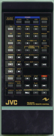 Jvc Rm Sa Rmsa Genuine Oem Original Remote